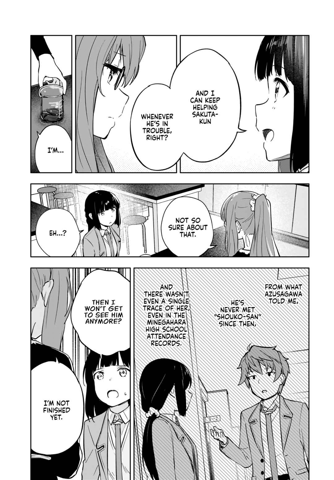 Page 20 Chapter 5 Rascal Does Not Dream of a Dreaming Girl