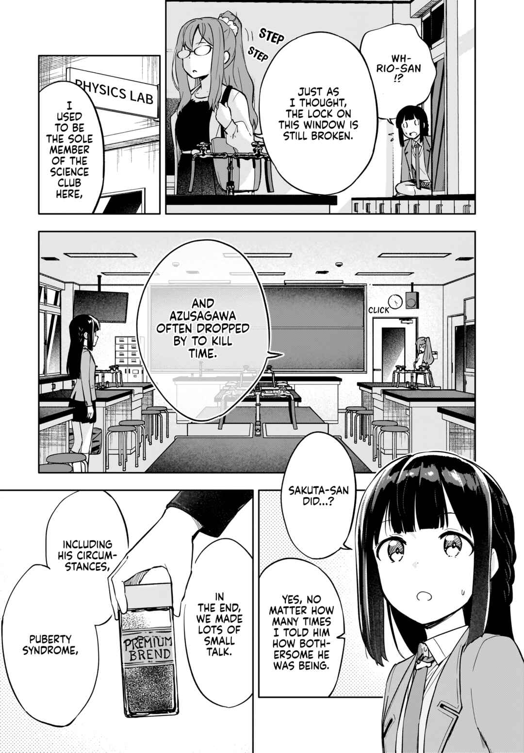 Page 3 Chapter 5 Rascal Does Not Dream of a Dreaming Girl