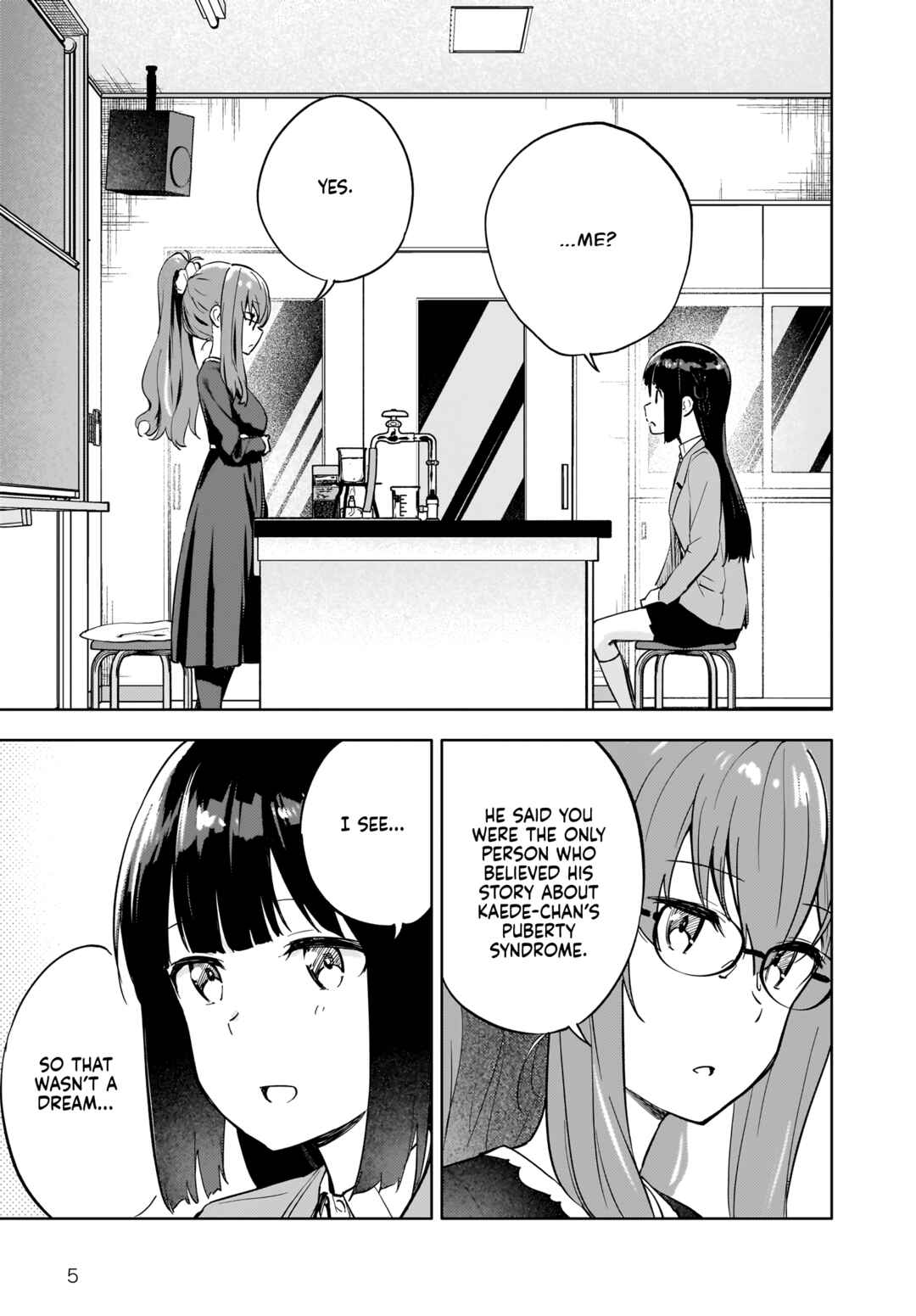 Page 5 Chapter 5 Rascal Does Not Dream of a Dreaming Girl