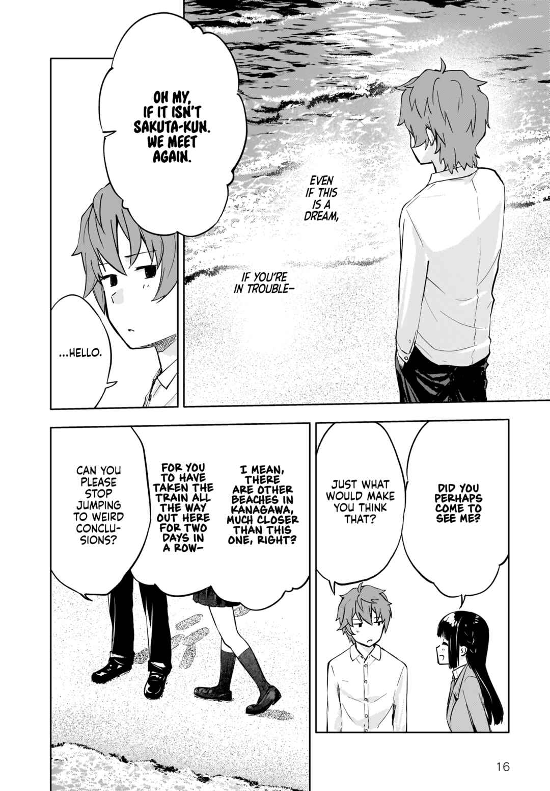 Page 16 Chapter 4 Rascal Does Not Dream of a Dreaming Girl