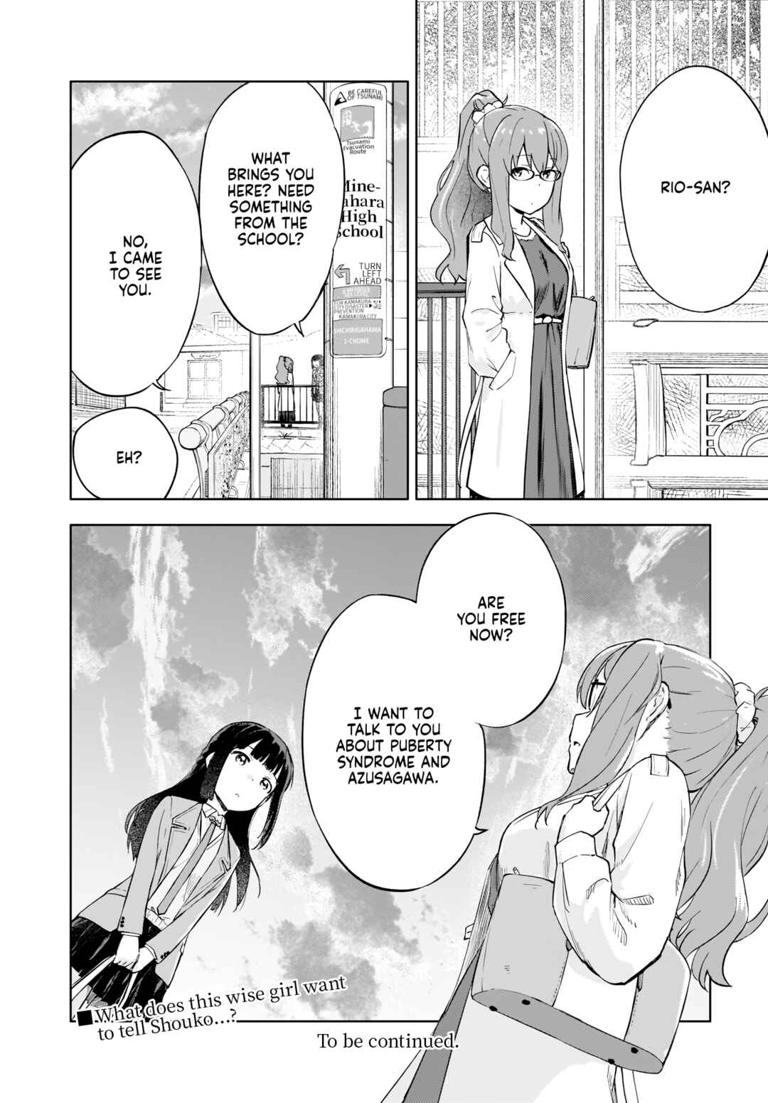 Page 36 Chapter 4 Rascal Does Not Dream of a Dreaming Girl