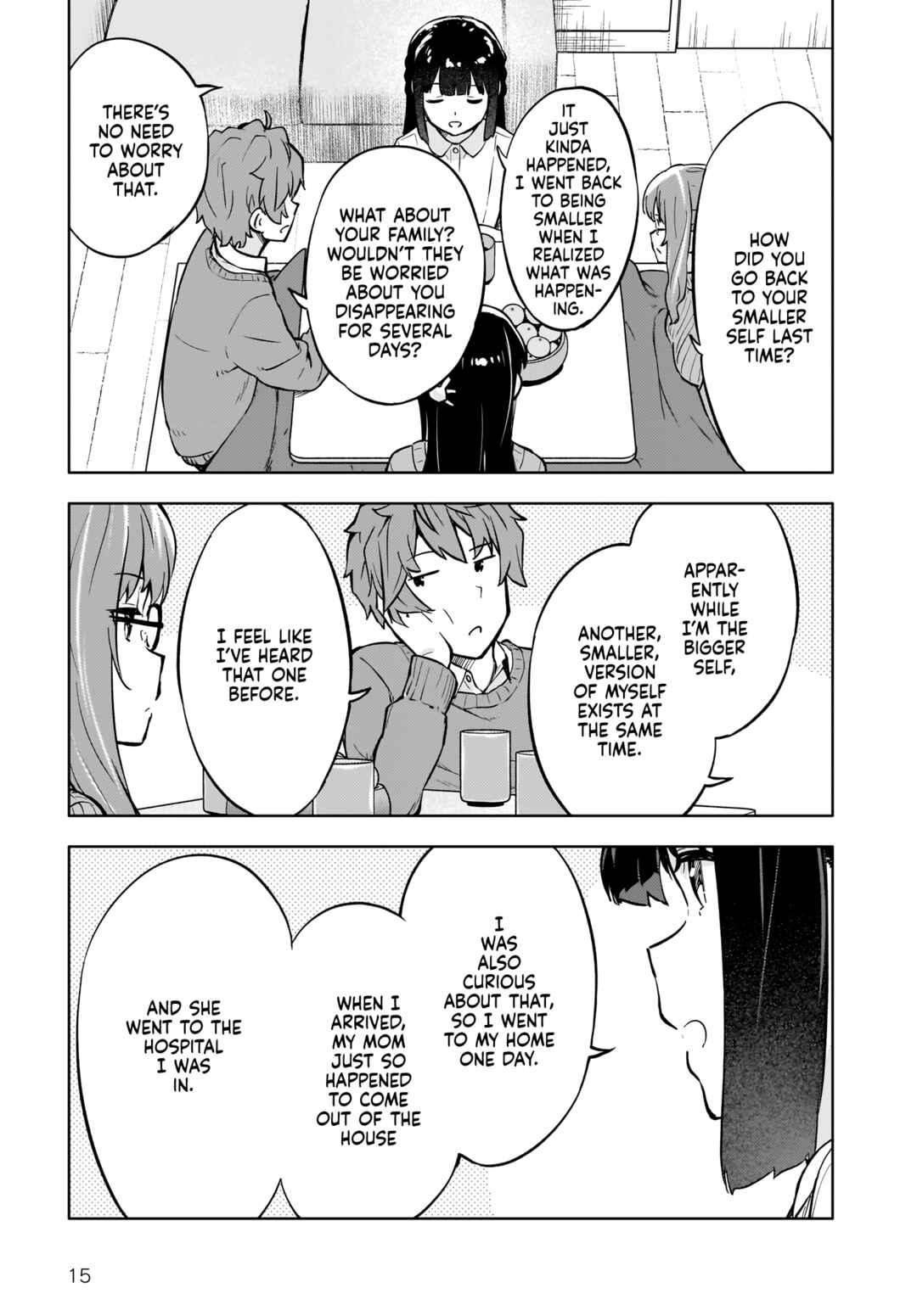 Page 15 Chapter 8 Rascal Does Not Dream of a Dreaming Girl