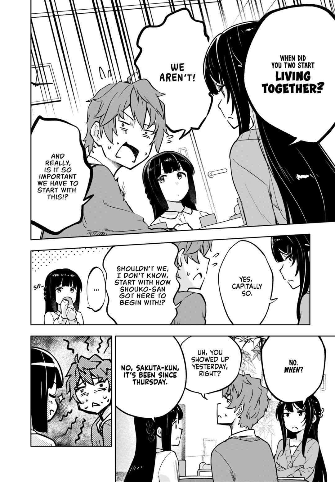 Page 4 Chapter 8 Rascal Does Not Dream of a Dreaming Girl