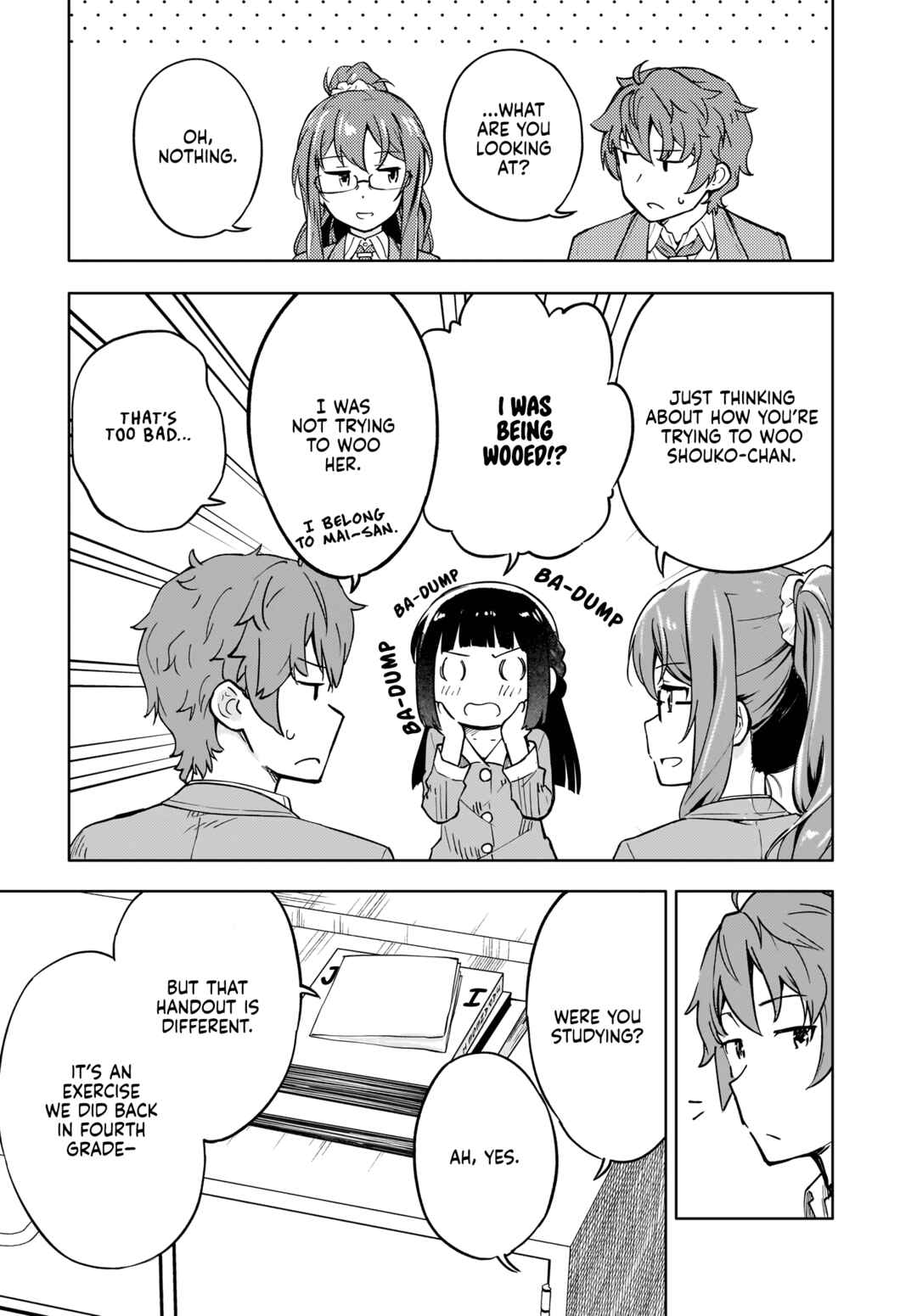 Page 11 Chapter 2 Rascal Does Not Dream of a Dreaming Girl