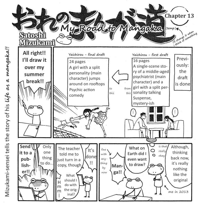 Page 3 Chapter 11-15 Mizukami Satoshi no Manga Sadou