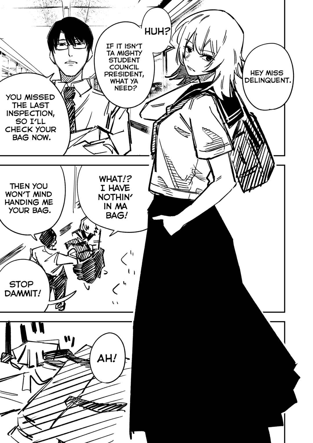 Page 1 Chapter Unknown_526b Furyou Shoujo no Nimotsu Kensa