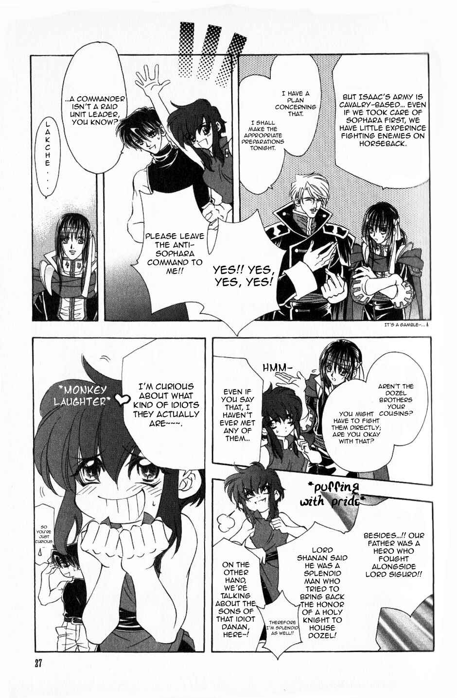 Page 27 Chapter 58 Fire Emblem - Genealogy of the Holy War