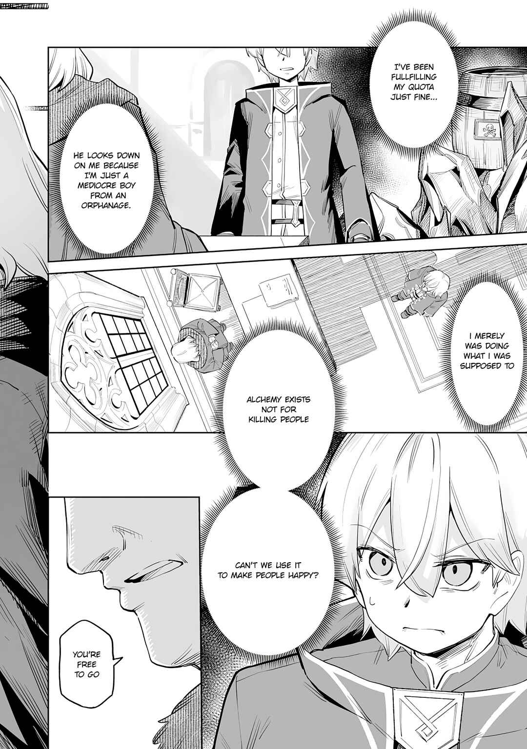 Page 8 Chapter 1.1 Kaikosareta Kyuutei Renkinjutsushi wa Henkyou de Dai Nouen wo Tsukuriageru ~Sokoku wo Oidasareta kedo, Saikyou Ryouchi de Slow Life wo Ouka suru~