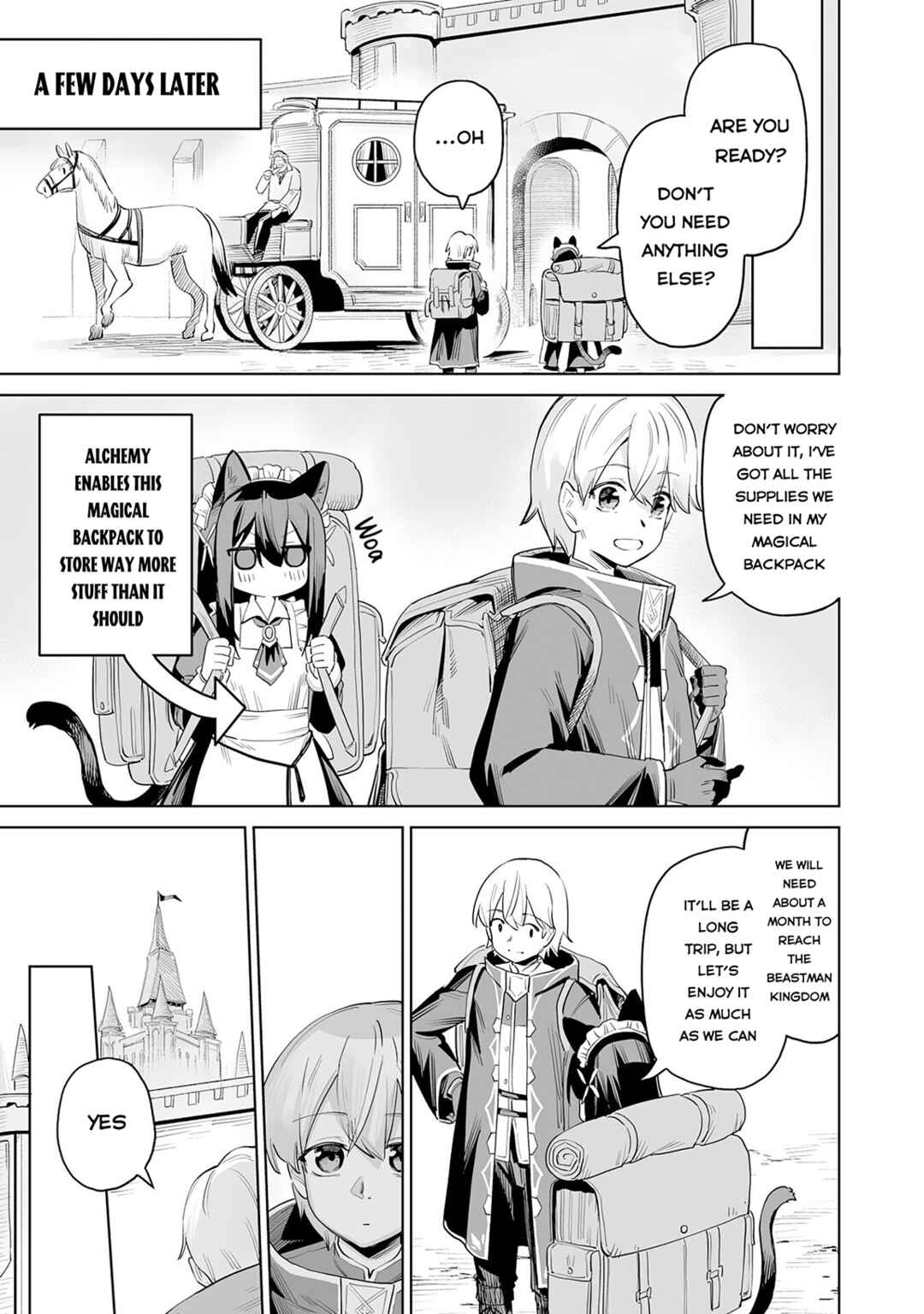Page 24 Chapter 1 Kaikosareta Kyuutei Renkinjutsushi wa Henkyou de Dai Nouen wo Tsukuriageru ~Sokoku wo Oidasareta kedo, Saikyou Ryouchi de Slow Life wo Ouka suru~