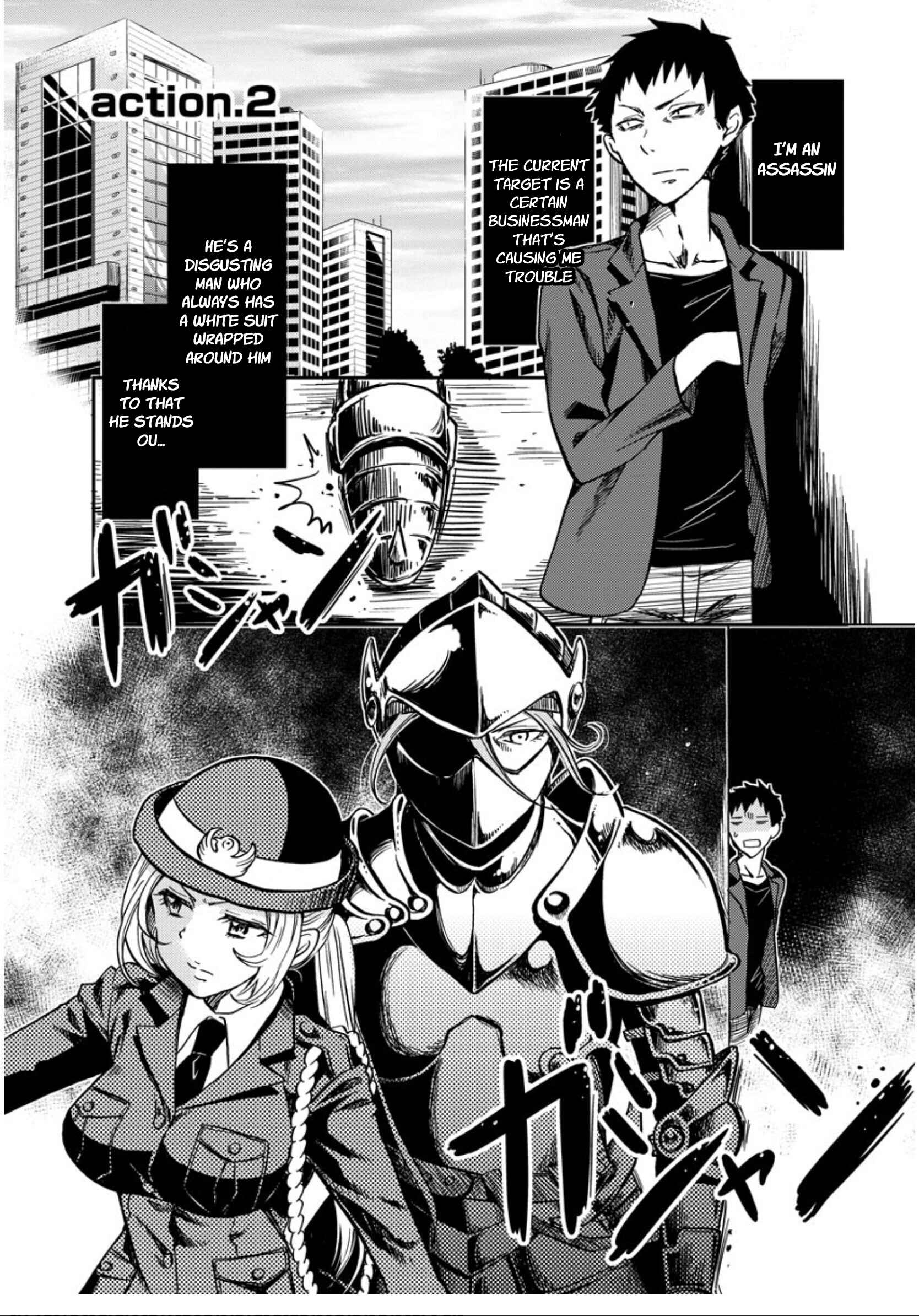 Page 1 Chapter 2 Fukei-san to Ansatsu-san