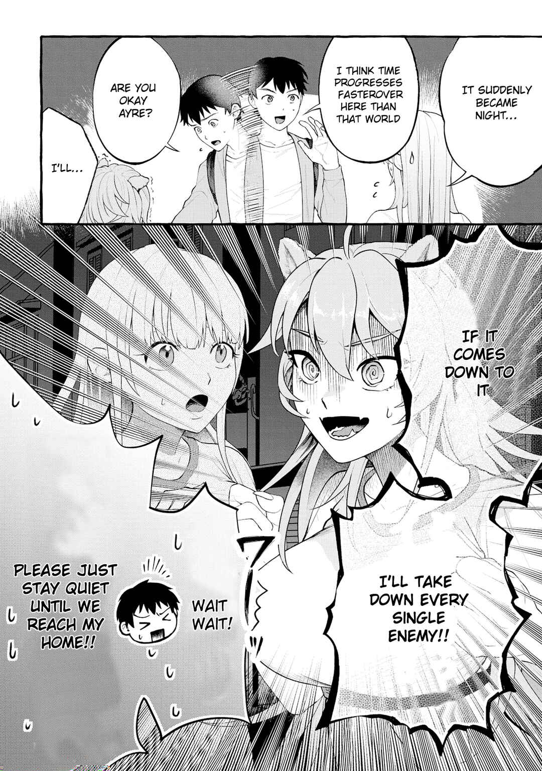 Page 9 Chapter 2.2 Isekai Chikyuu kan de Kojin Boueki Shite Mita