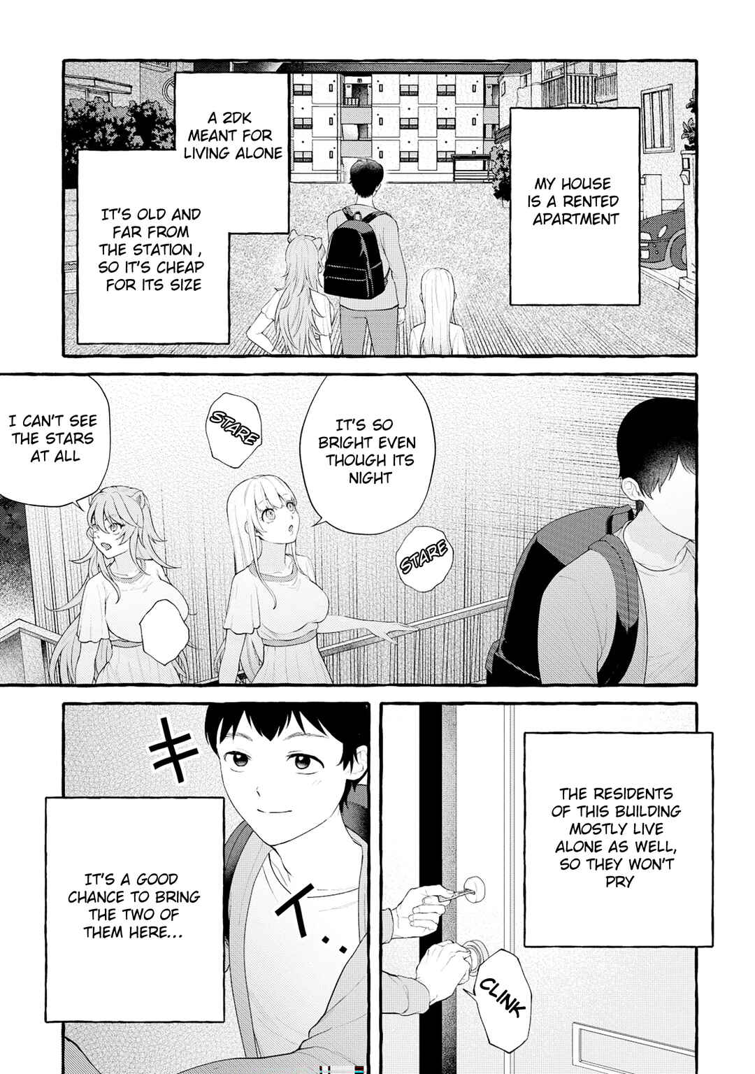 Page 3 Chapter 3.1 Isekai Chikyuu kan de Kojin Boueki Shite Mita