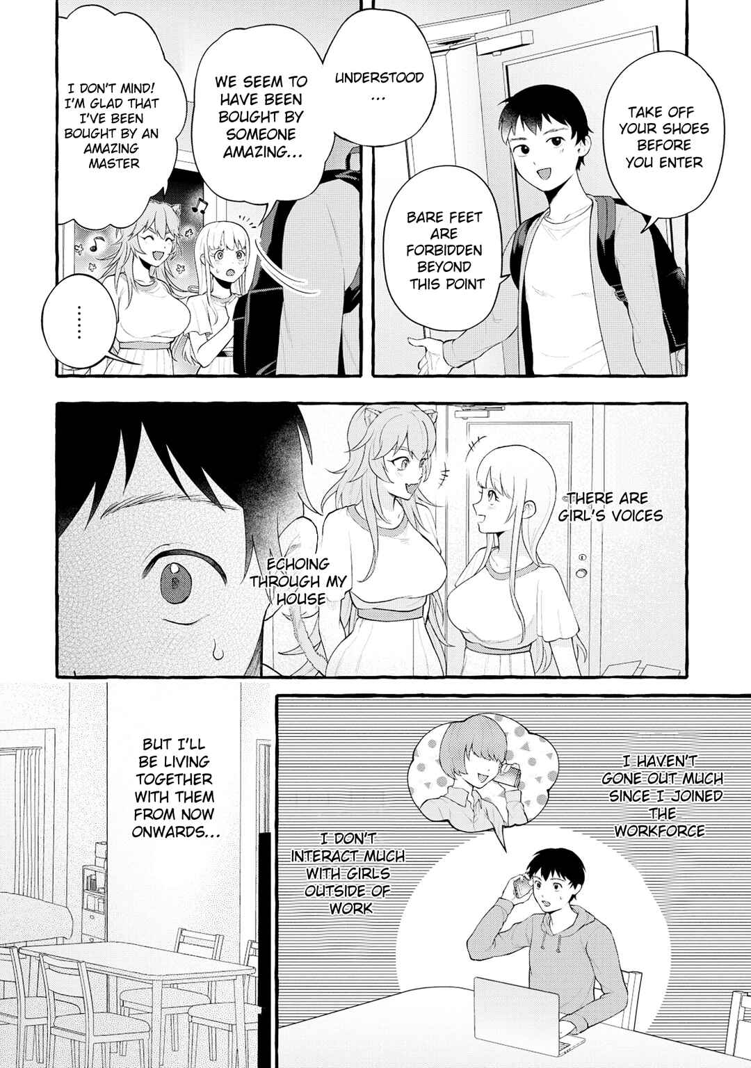 Page 6 Chapter 3.1 Isekai Chikyuu kan de Kojin Boueki Shite Mita