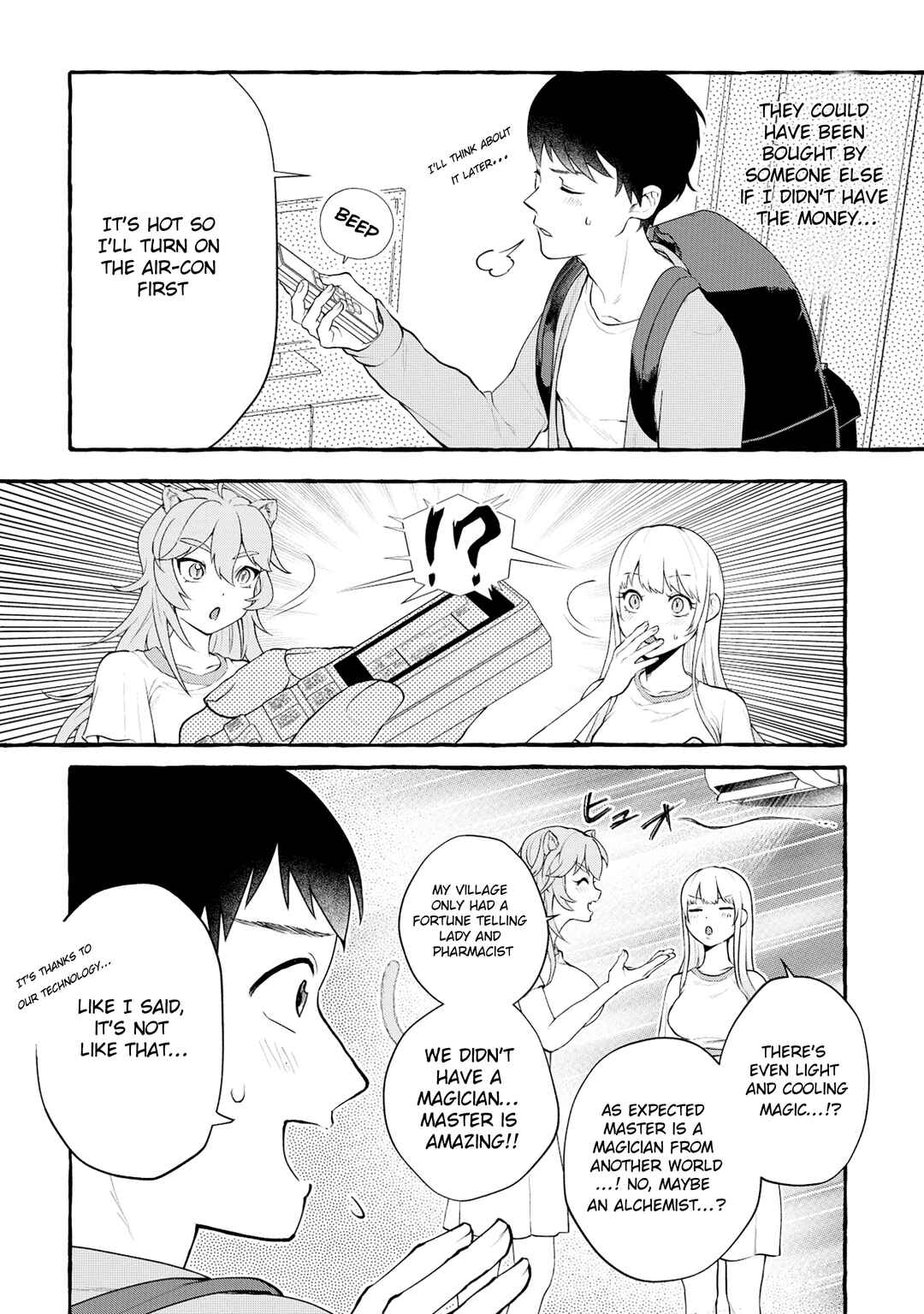 Page 8 Chapter 3.1 Isekai Chikyuu kan de Kojin Boueki Shite Mita