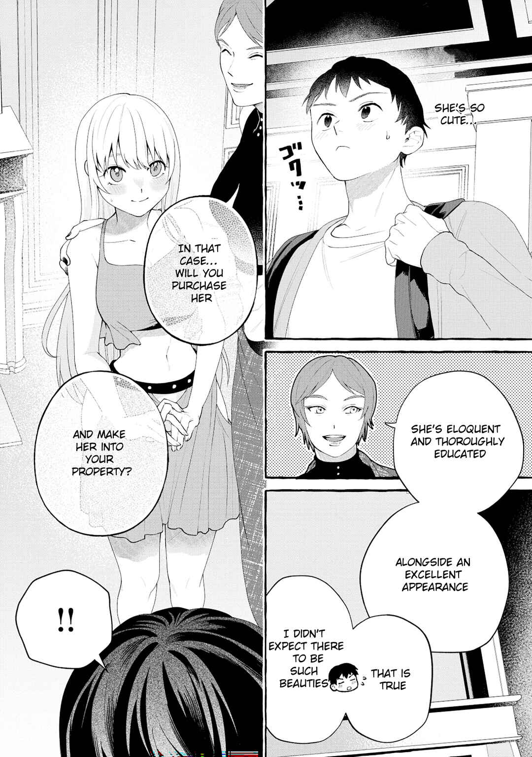 Page 2 Chapter 2.1 Isekai Chikyuu kan de Kojin Boueki Shite Mita