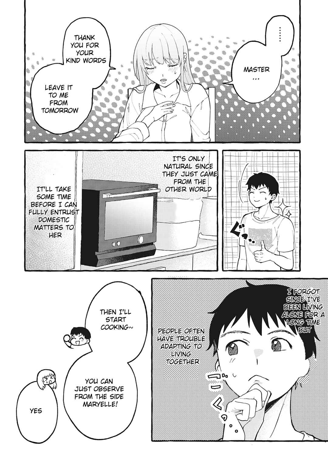 Page 9 Chapter 4.2 Isekai Chikyuu kan de Kojin Boueki Shite Mita