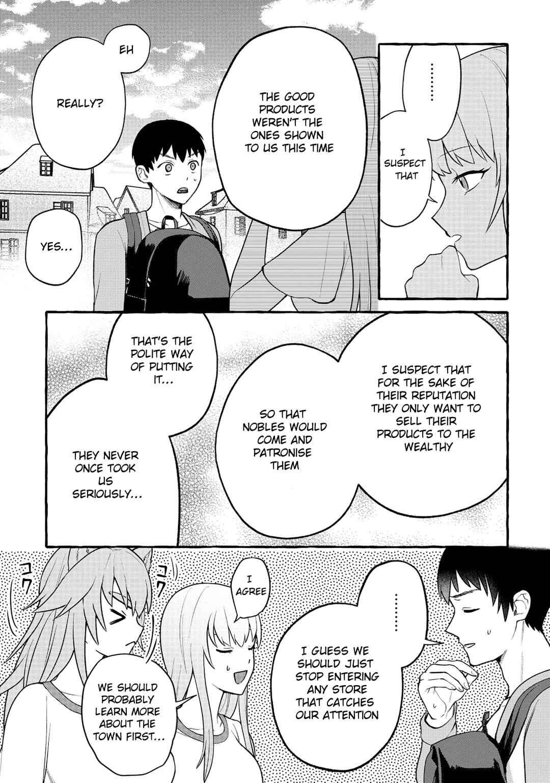 Page 4 Chapter 5.2 Isekai Chikyuu kan de Kojin Boueki Shite Mita