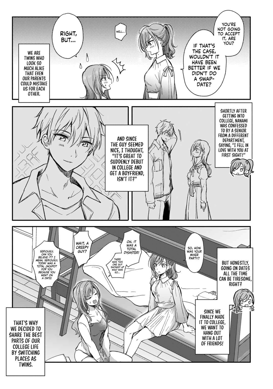 Page 5 Chapter 4 Futago no Onnanoko wo Wakaraseru Anthology