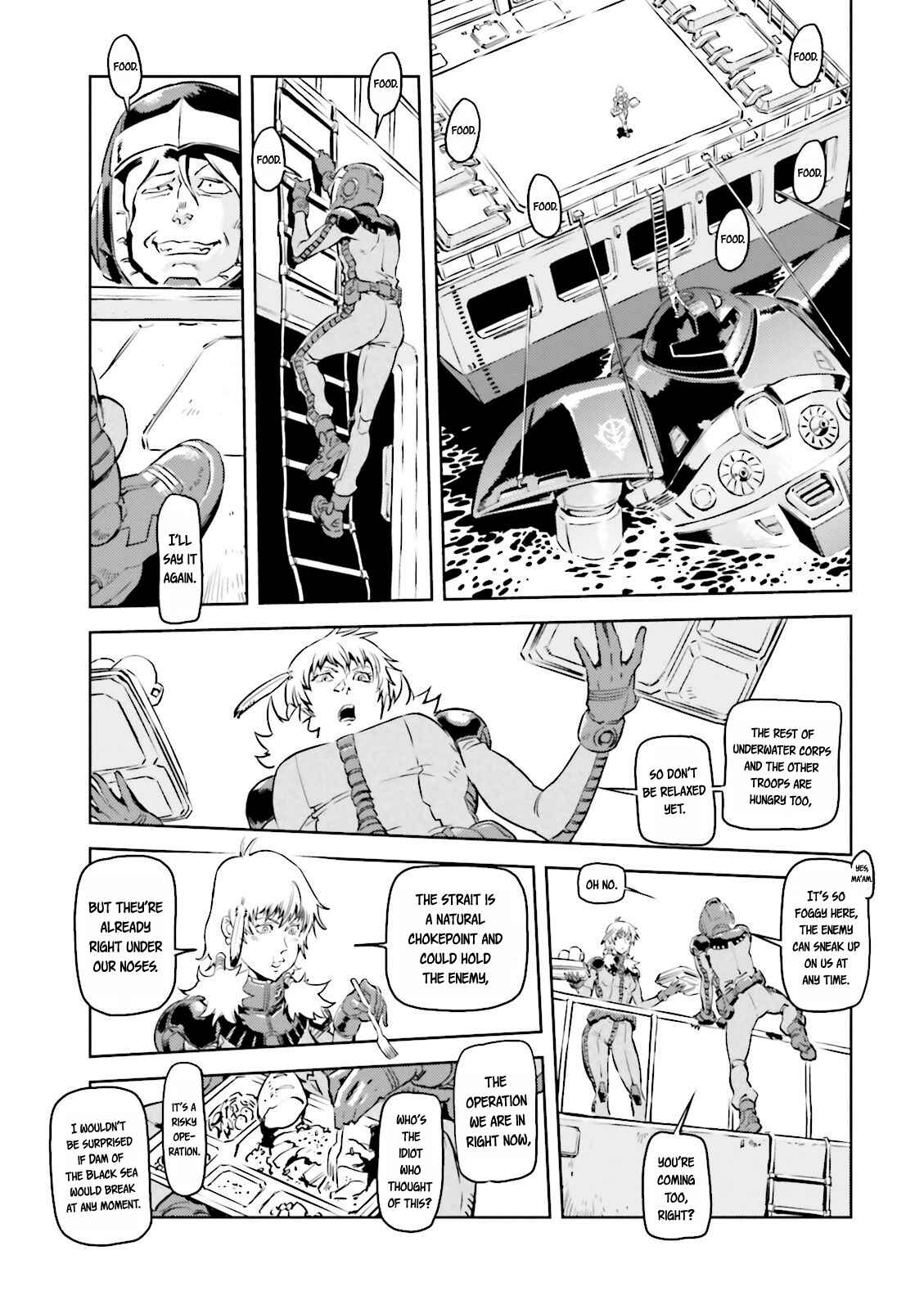 Page 14 Chapter 3 Mobile Suit Gundam - The Origin MSD: Cucuruz Doan’s Island