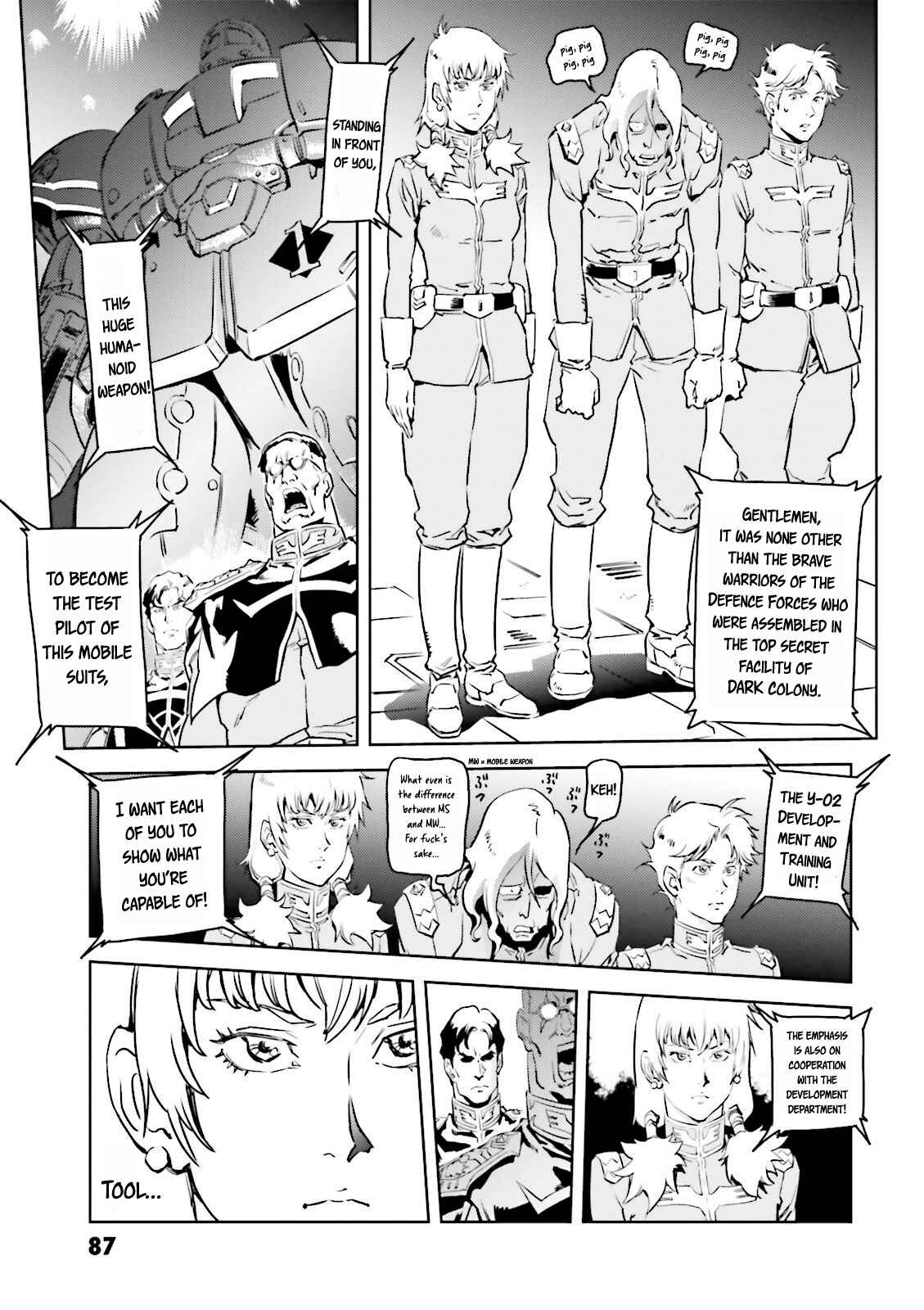 Page 20 Chapter 3 Mobile Suit Gundam - The Origin MSD: Cucuruz Doan’s Island