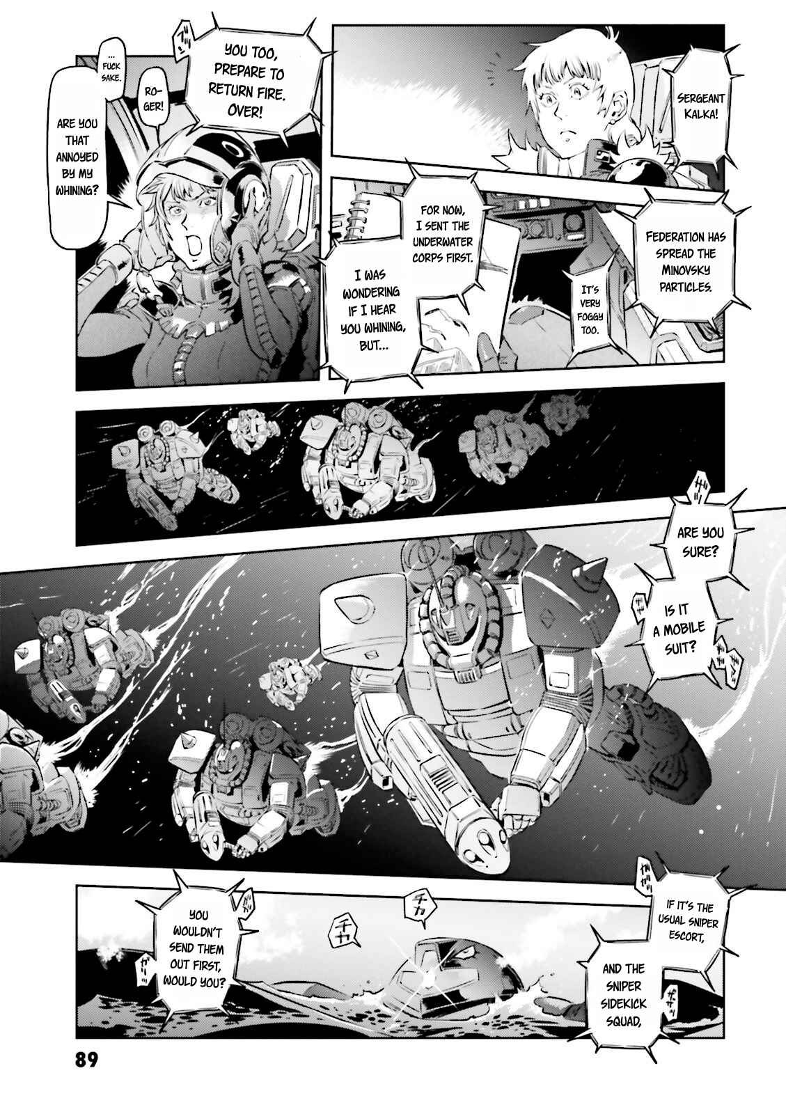 Page 22 Chapter 3 Mobile Suit Gundam - The Origin MSD: Cucuruz Doan’s Island