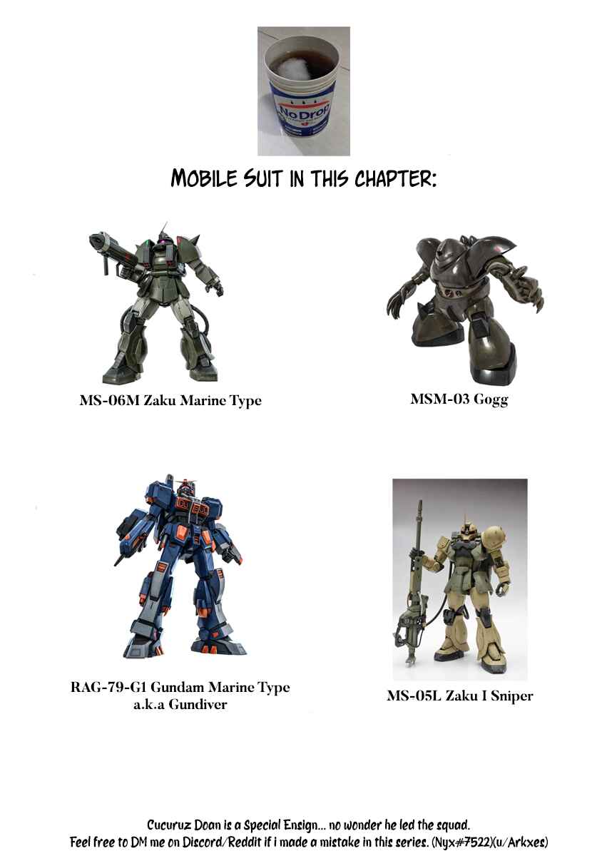 Page 32 Chapter 3 Mobile Suit Gundam - The Origin MSD: Cucuruz Doan’s Island