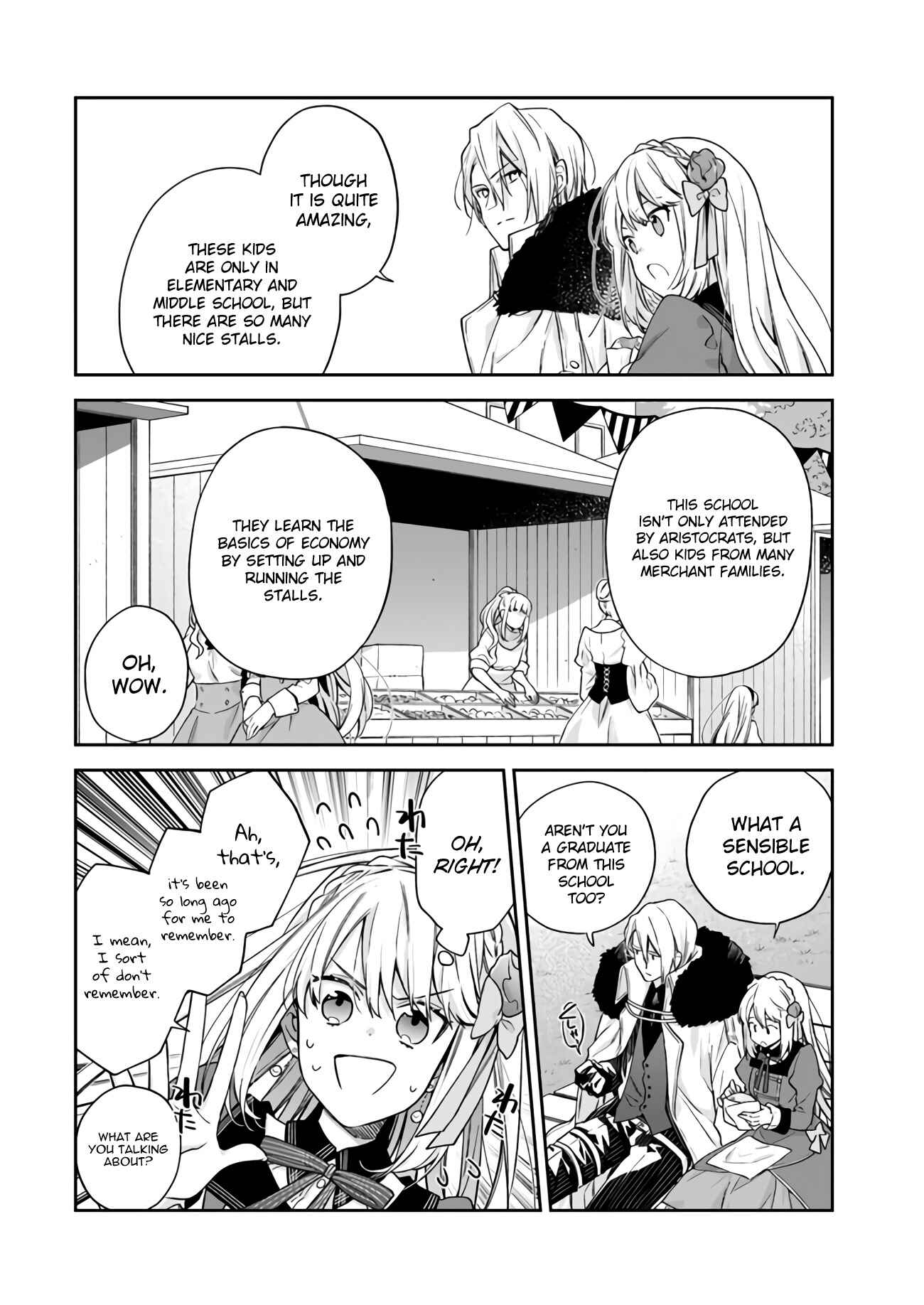 Page 9 Chapter 7 Akuyaku Reijou wa Kiraware Kizoku ni Koi wo suru