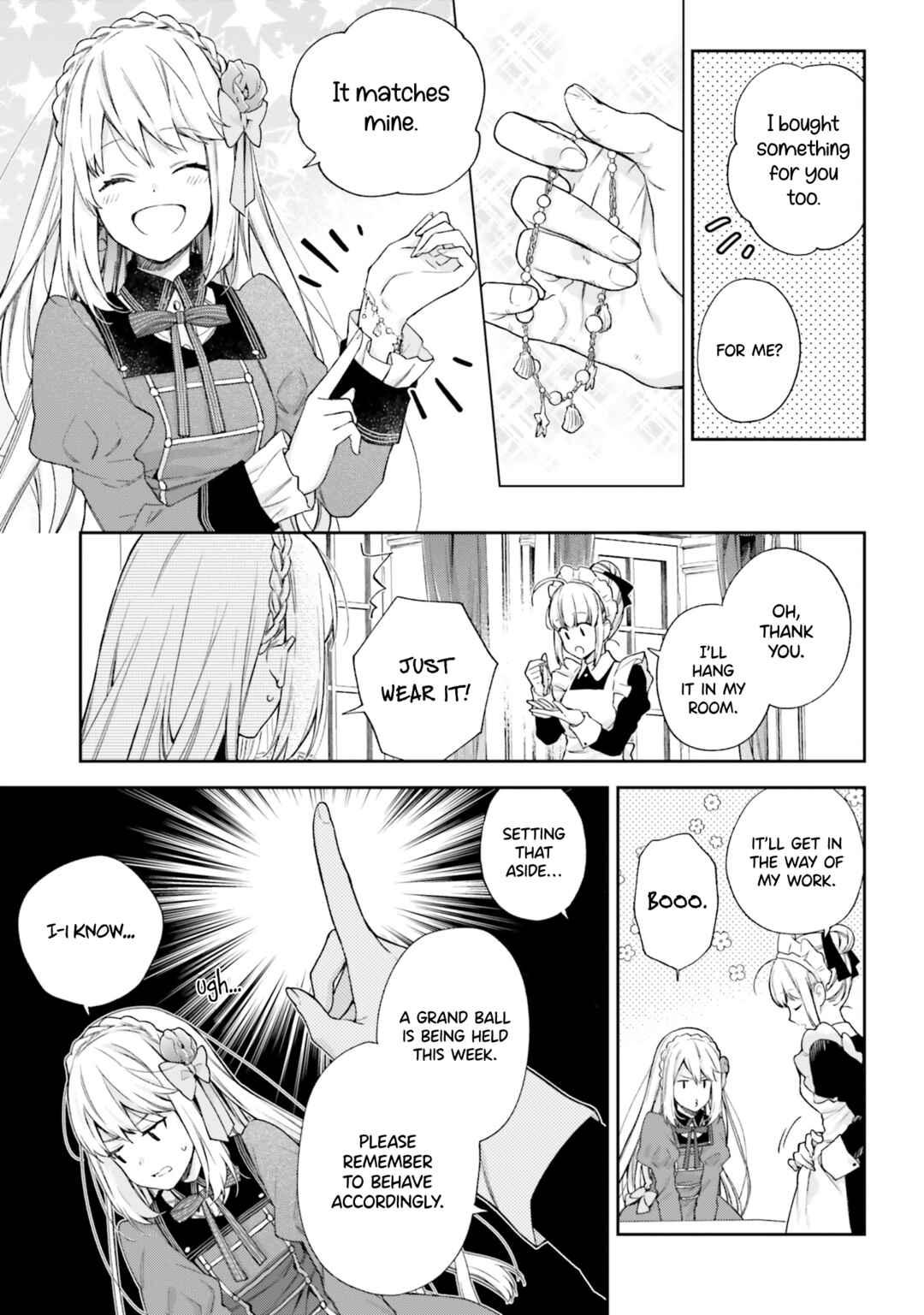 Page 3 Chapter 10 Akuyaku Reijou wa Kiraware Kizoku ni Koi wo suru