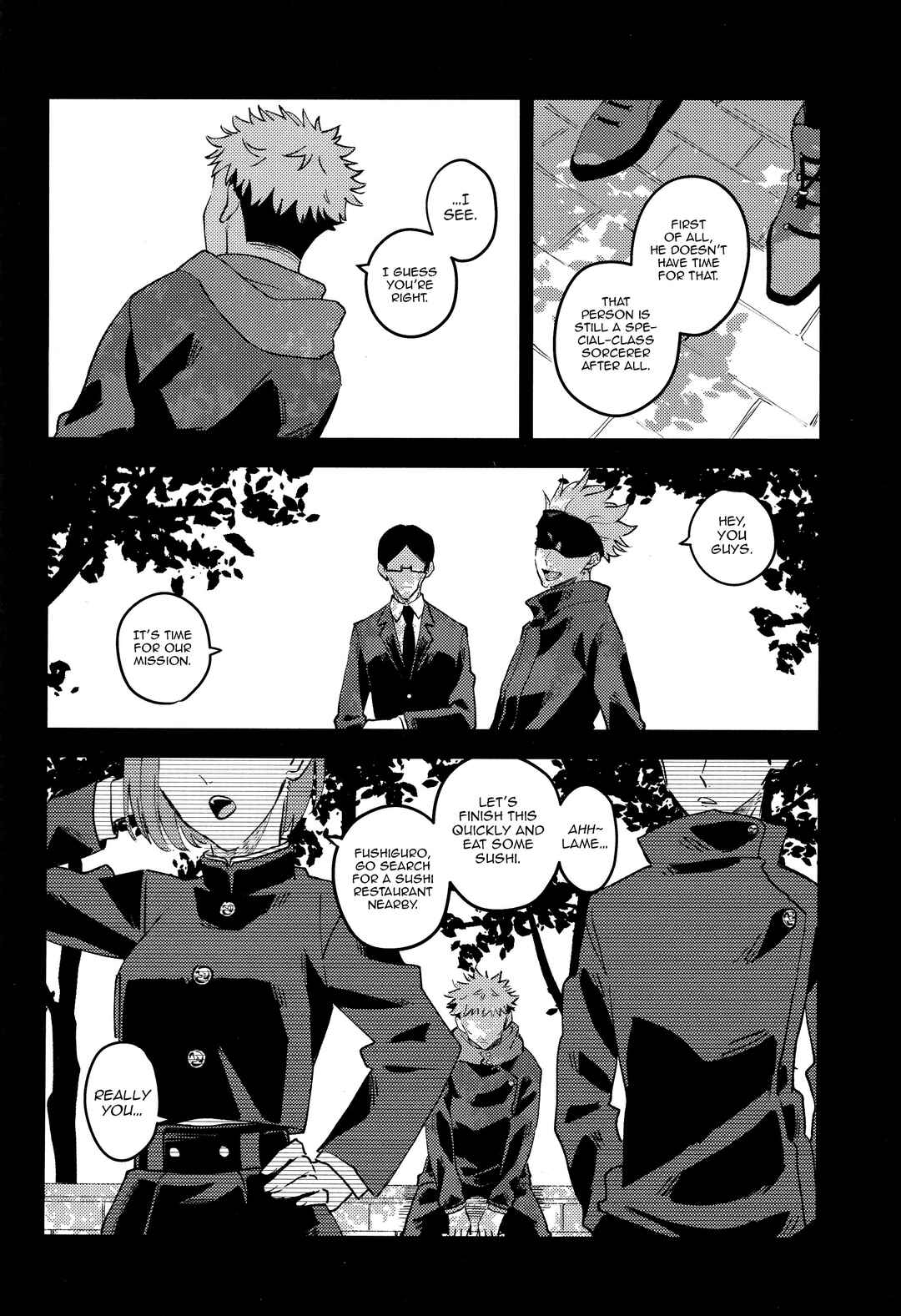 Page 3 Chapter Unknown_f5ef Jujutsu Kaisen - Musou, Arui wa (Doujinshi)