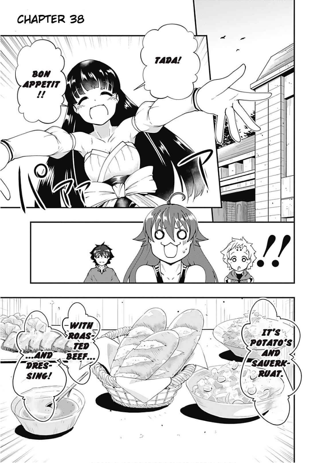 Page 1 Chapter 38 Jichou shinai Moto Yuusha no Tsuyokute Tanoshii New Game