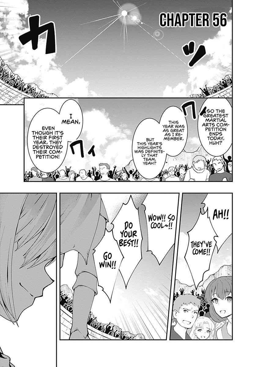 Page 1 Chapter 56 Jichou shinai Moto Yuusha no Tsuyokute Tanoshii New Game