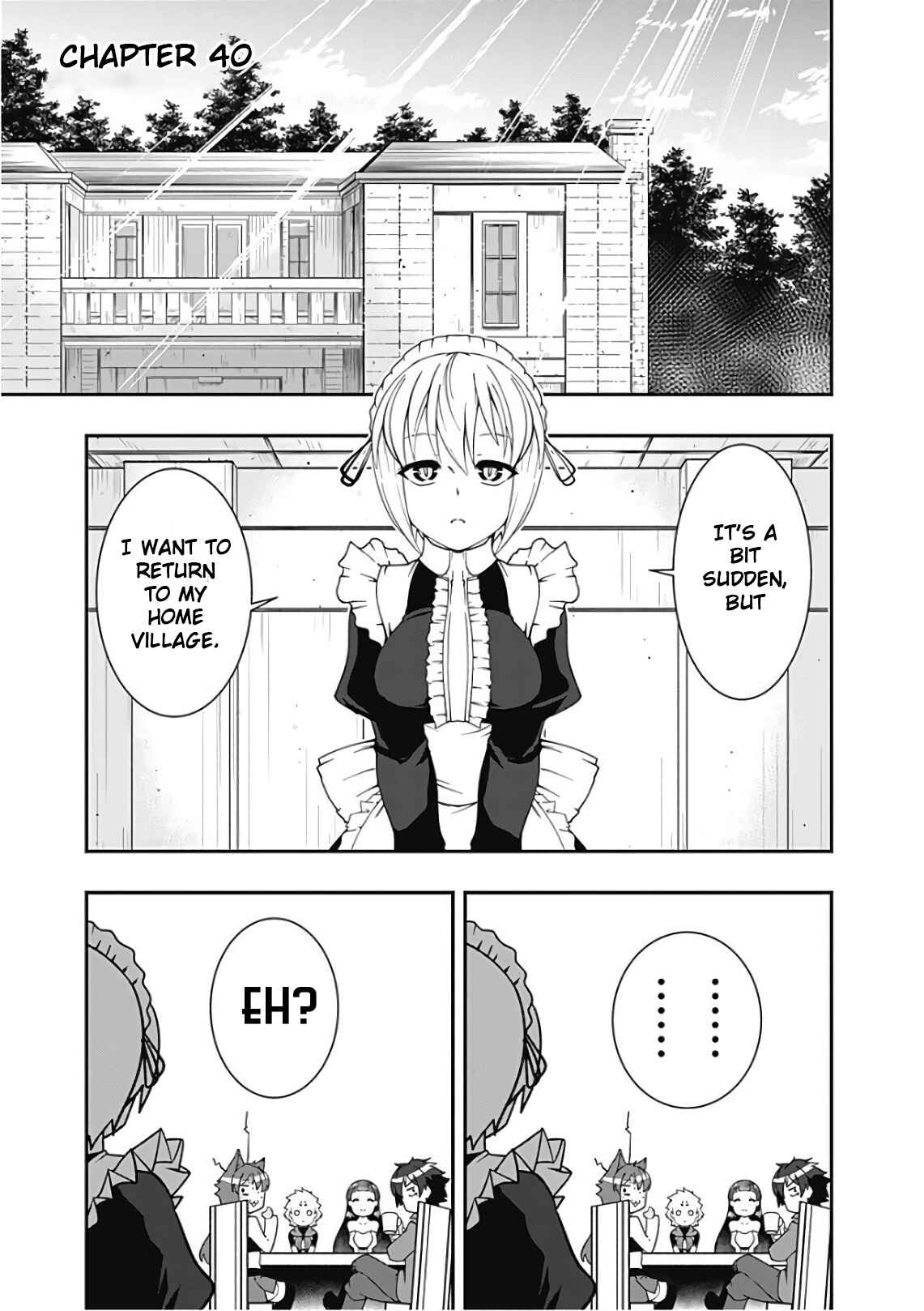 Page 1 Chapter 40 Jichou shinai Moto Yuusha no Tsuyokute Tanoshii New Game