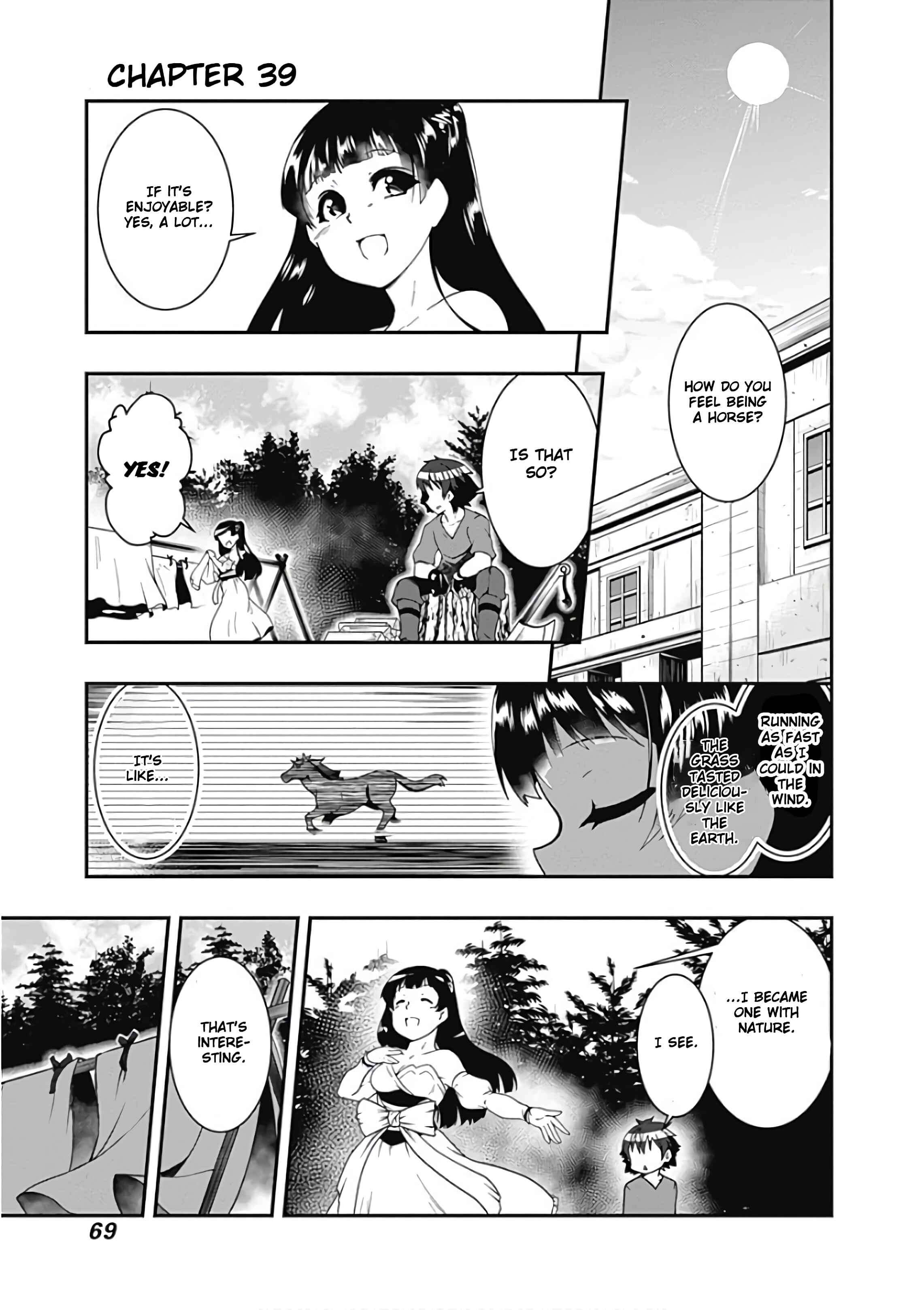 Page 1 Chapter 39 Jichou shinai Moto Yuusha no Tsuyokute Tanoshii New Game