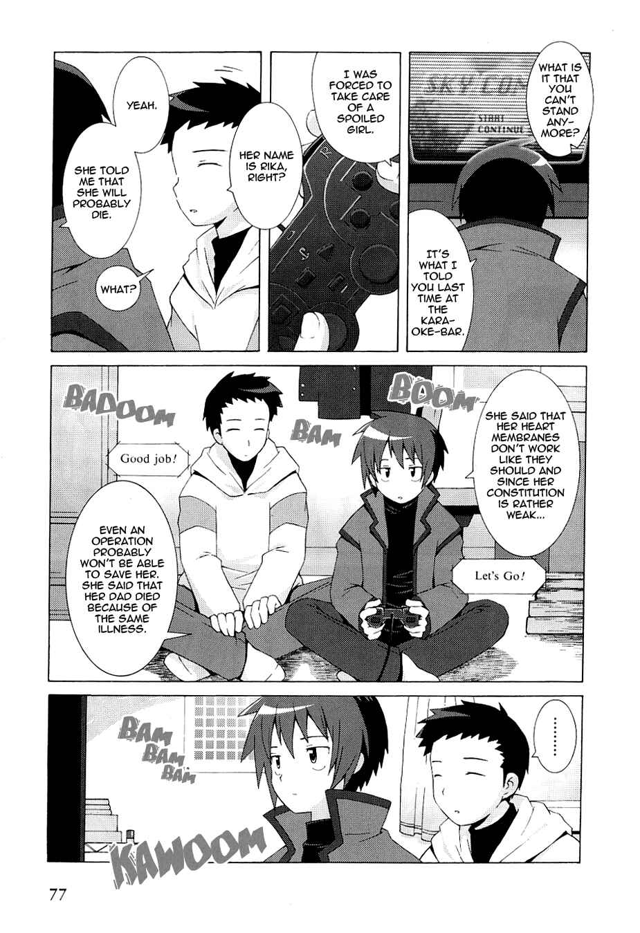 Page 11 Chapter 3 Hanbun no Tsuki ga Noboru Sora