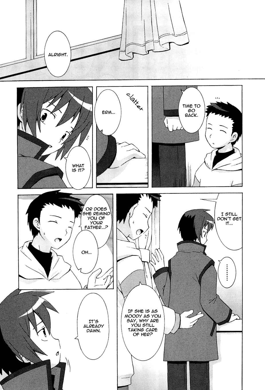 Page 13 Chapter 3 Hanbun no Tsuki ga Noboru Sora