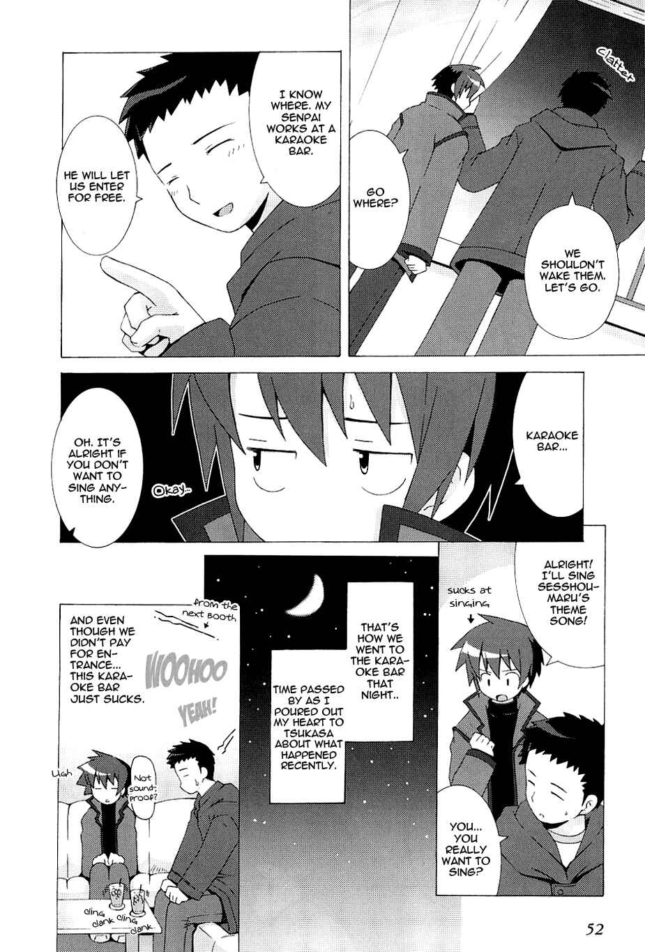 Page 18 Chapter 2 Hanbun no Tsuki ga Noboru Sora