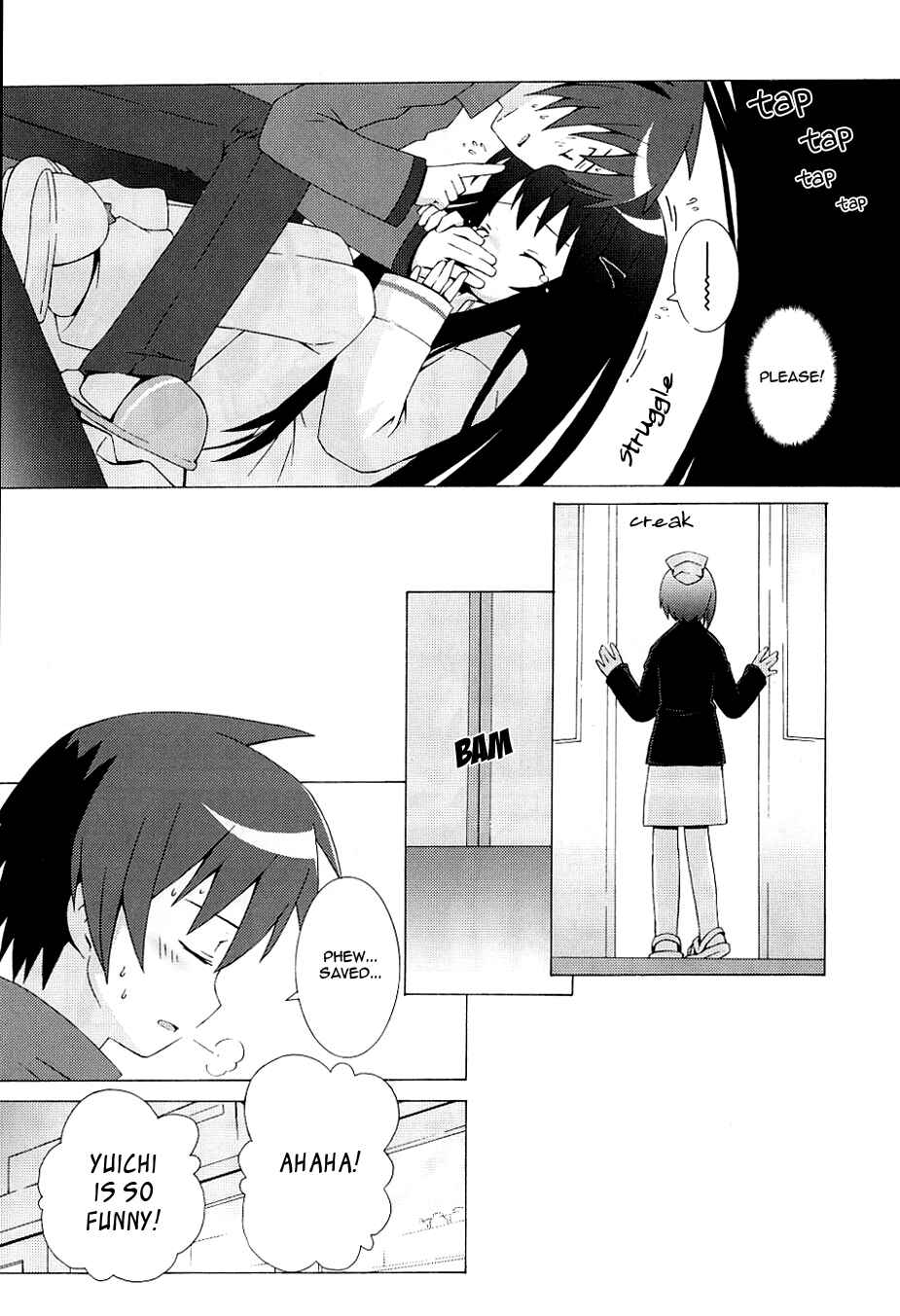 Page 27 Chapter 2 Hanbun no Tsuki ga Noboru Sora