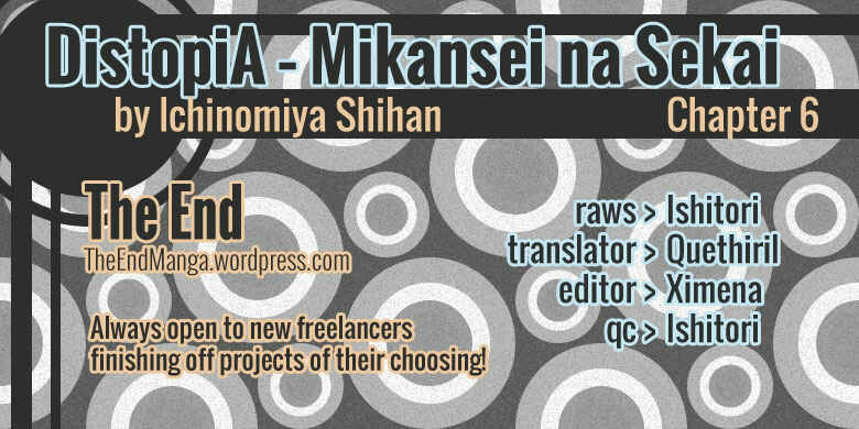 Page 1 Chapter 6 DistopiA: Mikansei na Sekai