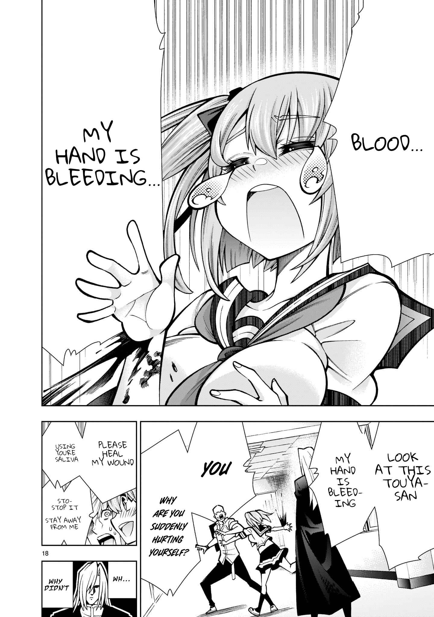 Page 18 Chapter 2 Shinigami Musume ha Peropero Shitai