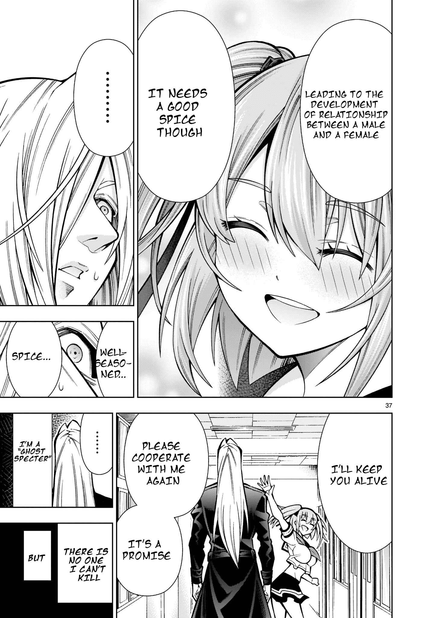 Page 35 Chapter 2 Shinigami Musume ha Peropero Shitai