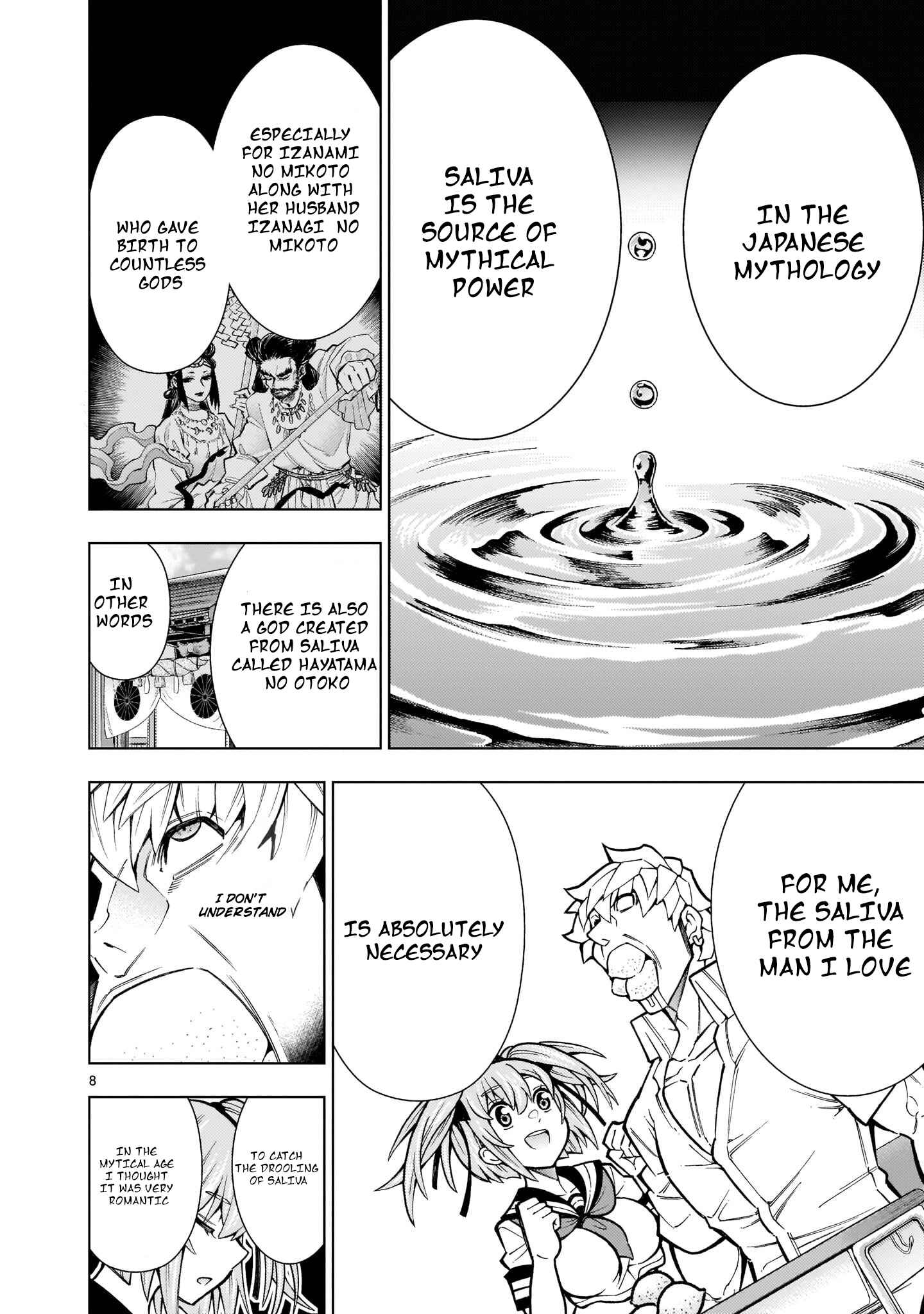 Page 8 Chapter 2 Shinigami Musume ha Peropero Shitai