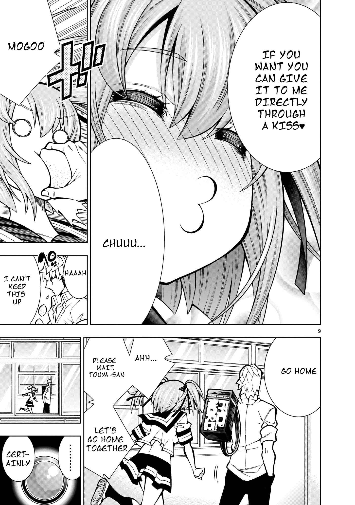 Page 9 Chapter 2 Shinigami Musume ha Peropero Shitai