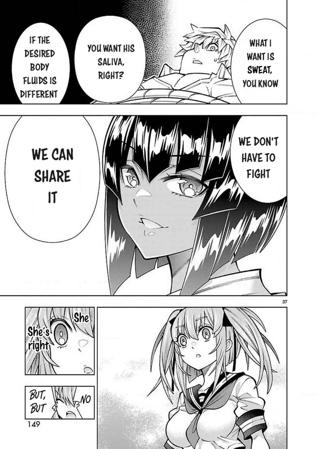 Page 36 Chapter 4 Shinigami Musume ha Peropero Shitai