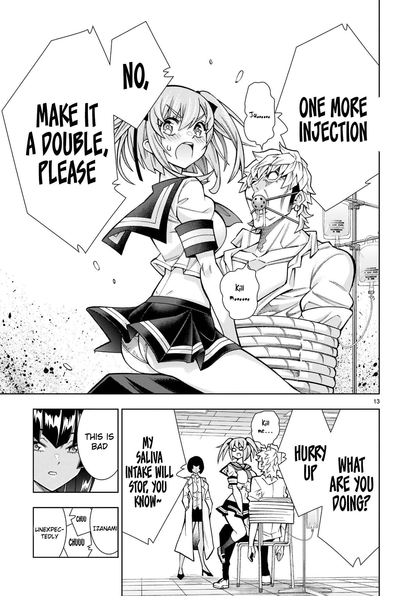 Page 12 Chapter 6 Shinigami Musume ha Peropero Shitai