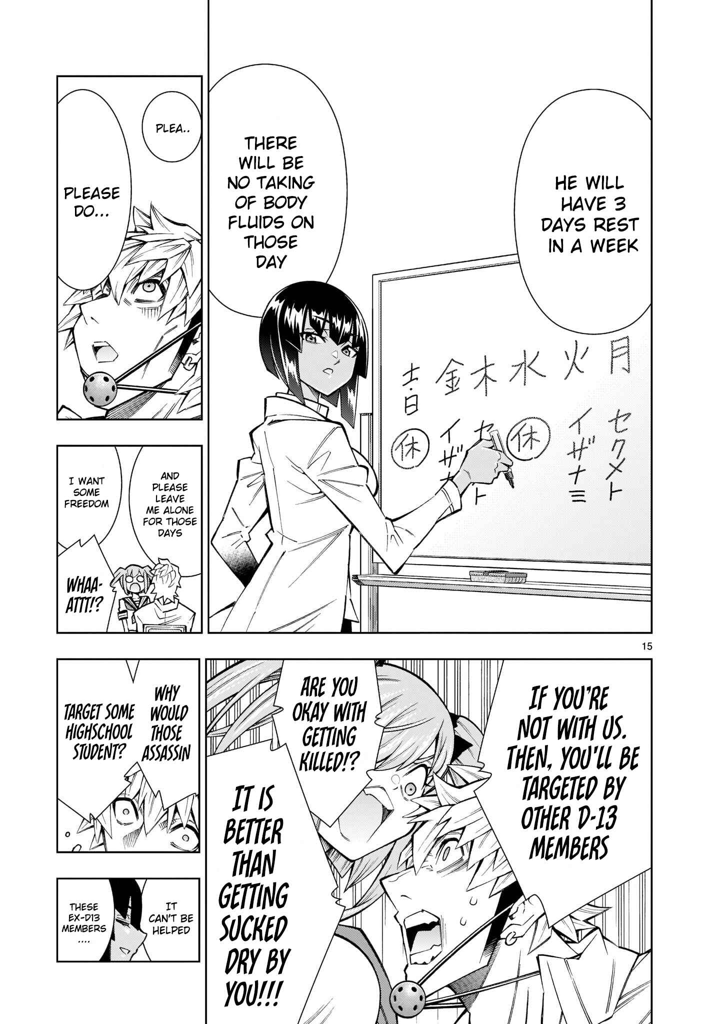 Page 14 Chapter 6 Shinigami Musume ha Peropero Shitai