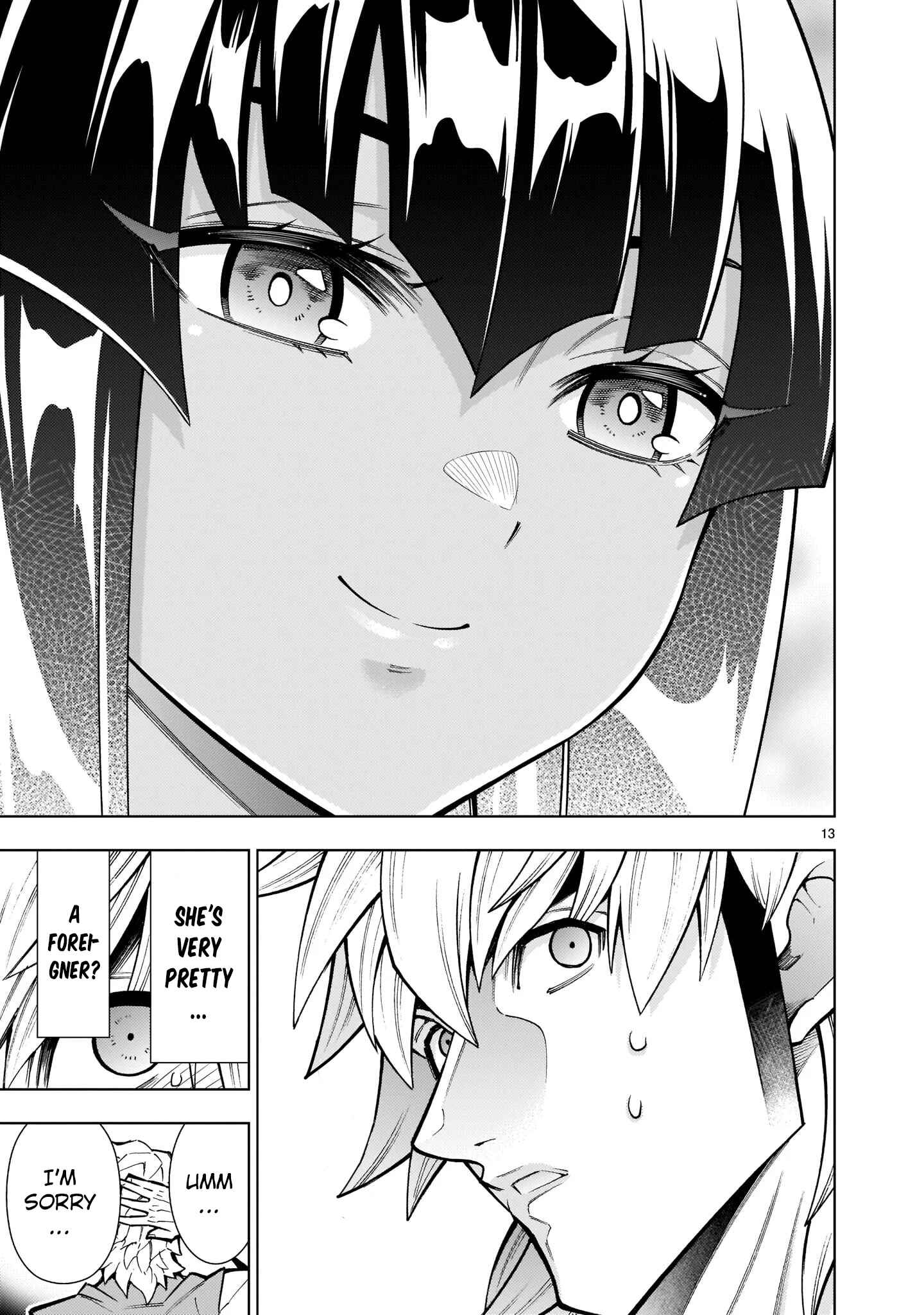 Page 14 Chapter 3 Shinigami Musume ha Peropero Shitai