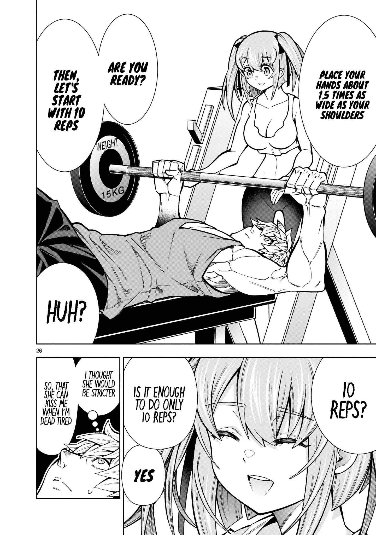 Page 26 Chapter 3 Shinigami Musume ha Peropero Shitai