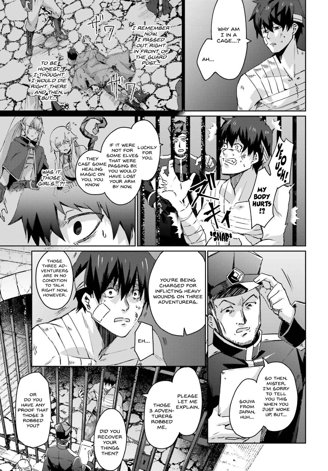 Page 6 Chapter 2 Ihoujin, Dungeon ni Moguru