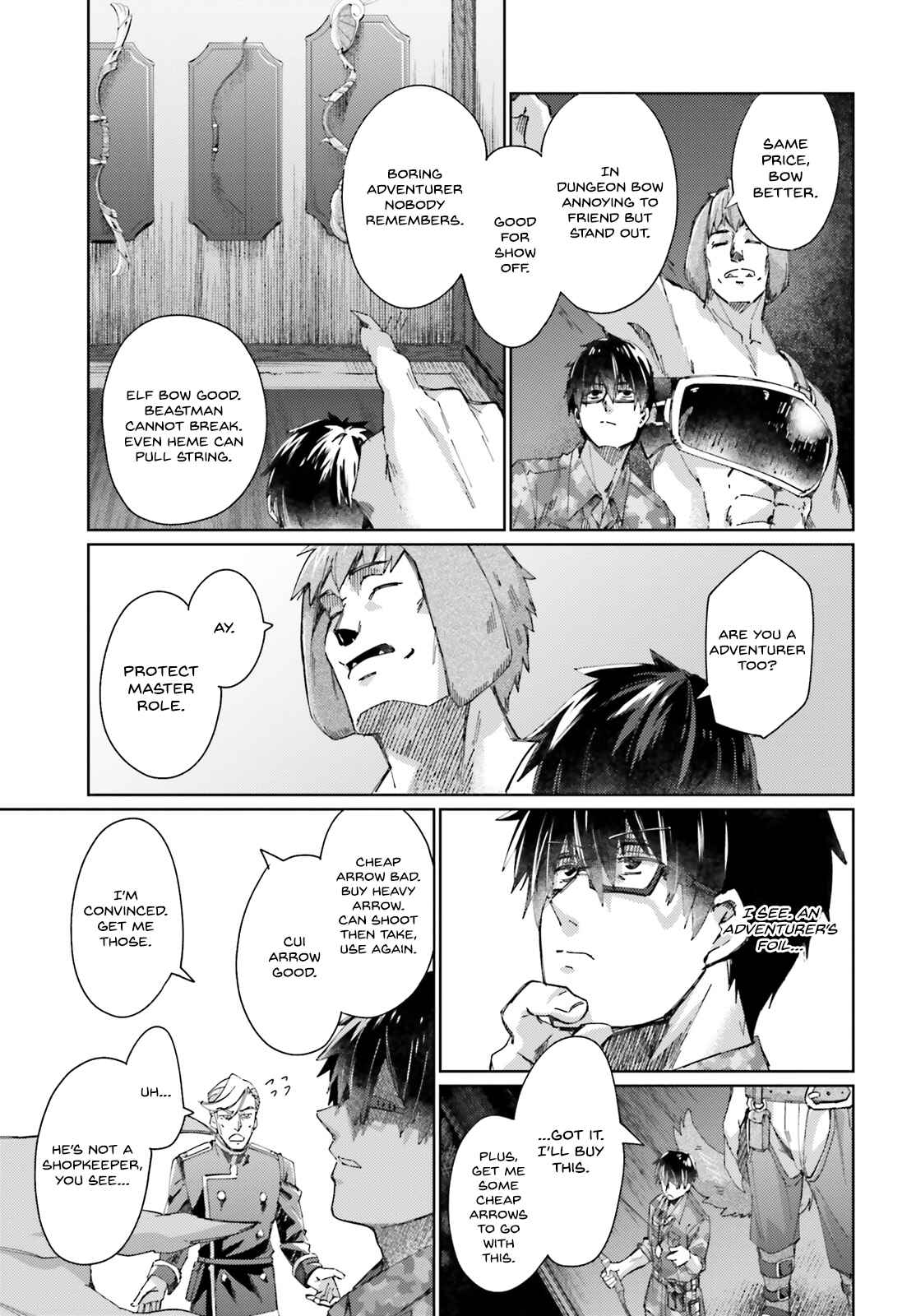 Page 8 Chapter 6 Ihoujin, Dungeon ni Moguru