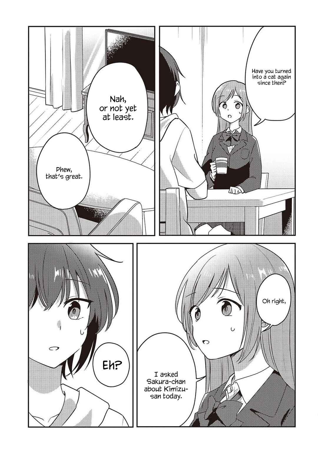 Page 21 Chapter 10 Osananajimi wa, Nyaa to Naite Skirt no Naka